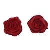 4CM Estilo coreano tridimensional Camelia pequeña fragancia tela satén flor grande ramillete broche adorno para la cabeza flor accesorios flor para zapato accesorios