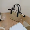 Bolsos con Diseños de Nicho, Bolsos de Mano de Paja para Mujer, Nuevos Bolsos de Playa de Verano 2026, Bolsos Tejidos de Moda, Bolsos Cruzados