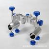Aleación de Aluminio Marco de Doble Torre Silla de Pesca Knight Soporte para Caña de Pescar Marco Doble Torre de Pesca con Caña Accesorios para Equipo de Pesca Venta al por Mayor
