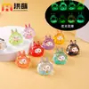 Nuevos Artesanías de Resina de Vaca Luminosa Kk Adornos de Escritorio de Moda para Bricolaje Pequeños Adornos Lindos Figuras Lindas de Moda
