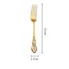 Cross-border 304 oco relevo aço inoxidável utensílios de mesa royal court faca e garfo colher terno europeu bife faca e garfo colher de sobremesa