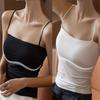 Sling Chaleco Pequeño para Mujer Ropa Interior Ropa Exterior Espalda Hermosa Una Pieza Tirante Delgado Deseo Puro Sin Mangas Versátil Tubo Top