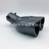 Garganta de escape modificada para carro, uma saída duas saídas em coração, tubo duplo, garganta de escape de aço inoxidável, garganta de escape em formato de coração, silenciador, tubo de escape 63mm