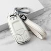 Para Audi Plata Lateral Estuche para Llave de Coche Estuche Estuche A4A5A6L Hebilla A7 Cadena A8L Todo Incluido R8Q7 Estuche Suave Q8 Estuche Protector
