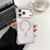 Funda protectora transparente magnética de cuatro esquinas anticaídas adecuada para iPhone 18 Pro Max, funda de teléfono Amazon 18 de comercio exterior