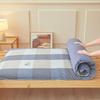 Colchão de Algodão Removível e Lavável Tatame Almofada Macia Dormitório de Estudante Colchão de Solteiro Tapete para Quarto de Casa Roupa de Cama Roupa de Cama