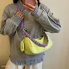 Bolsa de Mão Estilo Coreano 2026 Feminina Nova Bolsa de Mão Transversal Verão Versátil Japonesa Tecida Única Alça de Ombro Moda Bolsa de Ombro