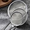 Colher Coadeira de Óleo de Aço Inoxidável, Malha de Filtro Separador de Óleo, Escumadeira Pequena, Removedor de Resíduos de Óleo, Coadeira Escumadeira de Óleo de Cozinha