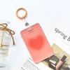 Estilo Ins Estuche Transparente para Tarjeta de Estudiante Insertable Anti-pérdida Bolsa para Tarjeta de Autobús y Comida Punto Pequeño Fresco Estuche Protector para Hombres y Mujeres