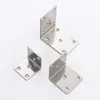 Suporte de Ângulo Reto de Aço Inoxidável Cantoneira Suporte Triangular para Armário Suporte de Prateleira Código de Canto Quadrado Aço Inoxidável Espessado