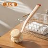 Cepillo de baño de doble cara con mango largo para bañarse y artefacto para frotar la espalda, no necesita pedir ayuda, cepillo especial para el cuerpo, cepillo para frotar la espalda y para el baño
