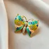 Nuevo Estilo de Moda Broche de Aleación con Perlas Incrustadas de Pedrería, Flor, Mariposa, Animal, Ramillete, Accesorio de Ropa para Mujeres, Stock Listo del Fabricante, Venta al por Mayor
