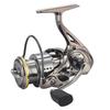 Carrete de pesca Bo pequeño de golf todo metálico giratorio de doble manivela micro carrete giratorio copa poco profunda boca oblicua carrete de pesca Luya
