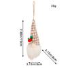 Boneca Sem Rosto Luminosa Transfronteiriça Pingente de Árvore de Natal Boneca de Pelúcia Anão Criativo Decoração de Janela Decorações de Natal
