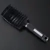 Peine Voluminizador de Raíz Curva para Peinar el Cabello, Peine de Costillas Masajeadoras para Hombres y Mujeres, Peine Mágico Engomado para Peluquería Cabello Largo y Rizado