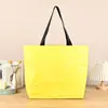Bolsa Tejida Moda Bolsa Lista para Usar Bolsa para Ropa Bolsa de Almacenamiento Impermeable Laminada Bolso de PP Engrosado Bolsa de Piel de Serpiente Suministro Directo de Fábrica