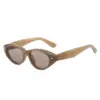 Gafas de Moda Europeas y Americanas Transfronterizas Nuevas Gafas de Sol con Estampado de Leopardo Simple Gafas de Sol Ojo de Gato de Moda Personalizadas Gafas de Sol Retro para Fiesta para Mujeres