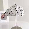 Boina Estilo Coreano Retrô de Bolinhas para Mulheres Chapéu de Jornaleiro Simples Moderno Chapéu de Padeiro Chegada Nova de Verão Versátil Proteção Solar Boné de Baseball Tendência