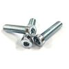 DIN7984 parafuso de máquina de cabeça de cilindro fino de soquete hexagonal 8,8 grau azul e branco zincado fabricante de fonte de parafuso Parafuso de cabeça de copo