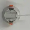 Atacado Downlight LED Horizontal para Sala de Estar 3W5W9W Ângulo Ajustável Hotel Embutido no Teto Fabricante de Luminária de Teto