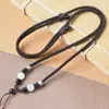 Cadena de Suéter Gruesa, Cordón Trenzado Hecho a Mano de Ágata, Cordón de Piedra Jade, Cordón para Colgante de Jade, Cordón para Colgante de Abeja de Cera de Jade