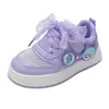 2026 Nuevos Tenis Infantiles Primavera y Verano Malla Casual Versátiles Zapatos Deportivos Niñas Lindos Dibujos Animados Zapatos Blancos
