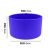 Funda de silicona para termo, antideslizante, resistente a altas temperaturas, funda para vaso espacial 7.5cm9cm, almohadilla de silicona para vaso de agua, multi-especificación opcional