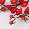 Venta al por mayor de fabricantes Flores de ciruelo artificiales, Flores de cera, Flores de ciruelo rojo, Flores de cerezo, Flores de ciruelo falsas, Flores de seda, Flores artificiales, Flores de durazno, Flores artificiales, Transfronterizo
