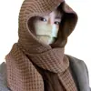 Gorro Bufanda Rafa Otoño/Invierno 2024 - Un Rayo de Luz Bufanda Chal con Capucha Versátil a Prueba de Viento Cálido para Adultos