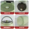 Lonchera de acero inoxidable 304, recipiente para el desayuno de gran capacidad, ideal como regalo, adecuado para el trabajo o la escuela, portátil, con compartimentos, hermético y mantiene la comida caliente