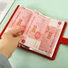 Libro de Depósito con Cerradura de Efectivo Rico Colección de Billetes Colección de Billetes Colección de Billetes Bolsillo para Billetes 2025 Nuevo
