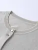 Estilo de Moda y Sencillo, Suéter de Punto Elegante y Holgado de Corte Ajustado para el Trabajo, Nuevo Modelo Primavera Temprana 2026, Tejido de Mezcla de Seda y Lana