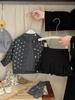 Suéter Outono e Inverno para Meninas 2025 Novo Outono Cardigã de Tricô com Coração da Moda Estilo Coreano Jaqueta Solta Preguiçosa