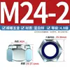 Acero inoxidable 304 316 zinc azul-blanco Dacromet engrosado hexagonal ennegrecido nylon autoblocante anti-aflojamiento tuerca GB889.1