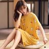 Pijamas Verão Feminino Pijamas Estilo Coreano Pijamas Mulheres Verão Nightgown Mulheres Verão Manga Curta Roupas Domésticas de Verão Conjunto Estudante Bonito Tamanho Grande
