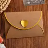 Sobres de Colores Papel Perlado Transfronterizo, Sobres de Papel Kraft Estampados en Oro, Tarjetas Bancarias, Tarjetas de Membresía, Mini Sobres Pequeños para Manualidades