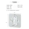Gancho de Anillo Multifuncional Fuerte Transparente Gancho de Anillo Gel de Ducha Limpiador Almacenamiento Colgador Gancho de Pared