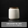 Tetera de Cerámica Beige Kiln Ru Tazón Individual con Tapa Olla Doméstica de Cerámica Atrapada a Mano Juego de Té Kung Fu Se Puede Abrir para Criar Tamaño Pequeño Estilo Nuevo