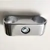 Accesorios para Estructuras de Invernadero Abrazaderas en T para Tubos, Conectores de Tubos, Abrazaderas de Pato Engrosadas Galvanizadas Rectas