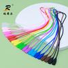 Cuerda de silicona plana para gafas deportiva antideslizante suave cómoda elástica colorida multicolor opcional cuerda para gafas al por mayor