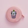 Regla telescópica automática para bebidas de estilo nórdico, de AliExpress, bonita mini regla suave, cinta métrica portátil para el hogar.