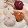 Almofada de Boneca de Lã Abóbora Estilo Nórdico INS Macia e Ceroso Enfeites Decorativos Simples Estilo Retrô Francês para Casa e Loja