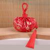Festival del Bote del Dragón estilo antiguo portátil halter pelo fetal monedero colgante accesorios Hanfu bordado brocado bolsita bolsita bolsita vacía