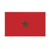 Bandera del Reino de Marruecos Bandera de Marruecos 3*5 pies Bandera de la Copa del Mundo Mercancía para Aficionados Fábrica Stock Listo