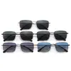 Óculos de Sol Transfronteiriços, Óculos de Sol Aviador para Homens, Óculos Polarizados UV Frescos para Montanhismo ao Ar Livre, Óculos Especiais para Dirigir