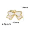 Acessórios de Colar com Laço para Mulheres Pulseira Artesanal DIY Pingente Requintado Versátil para o Dia a Dia Pingente Único Latão
