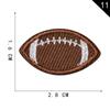 Etiqueta de Bordado Computadorizado Yuanda Futebol Bordado Patch de Tecido Venda Quente Transfronteiriça Fornecimento Patch Patch Acessórios de Vestuário DIY Patch de Tecido
