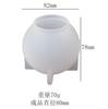 Molde de Silicona para Esfera de Cristal de una Pieza, Bola de Cristal, Luz de Noche, Espejo, Pegamento de Cristal DIY, Resina Epoxi