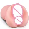 Juguetes de Silicona con Molde de Vagina y Glúteos Transfronterizos, Copa de Masturbación Masculina, Muñeca de Silicona, Vagina Falsa, Juguetes Sexuales para Adultos