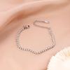 Pulsera Long Rui Europa y Estados Unidos transfronteriza de diamantes nuevos para hombres y mujeres viento frío múltiples filas diamantes completos micro-incrustaciones de circón